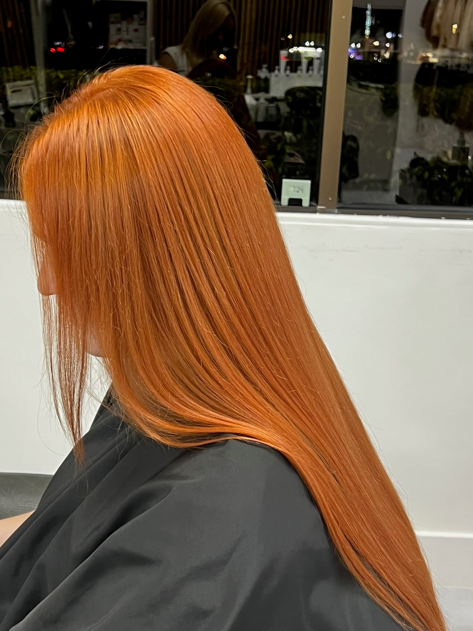 Hand-tied extensions blended to natural texture