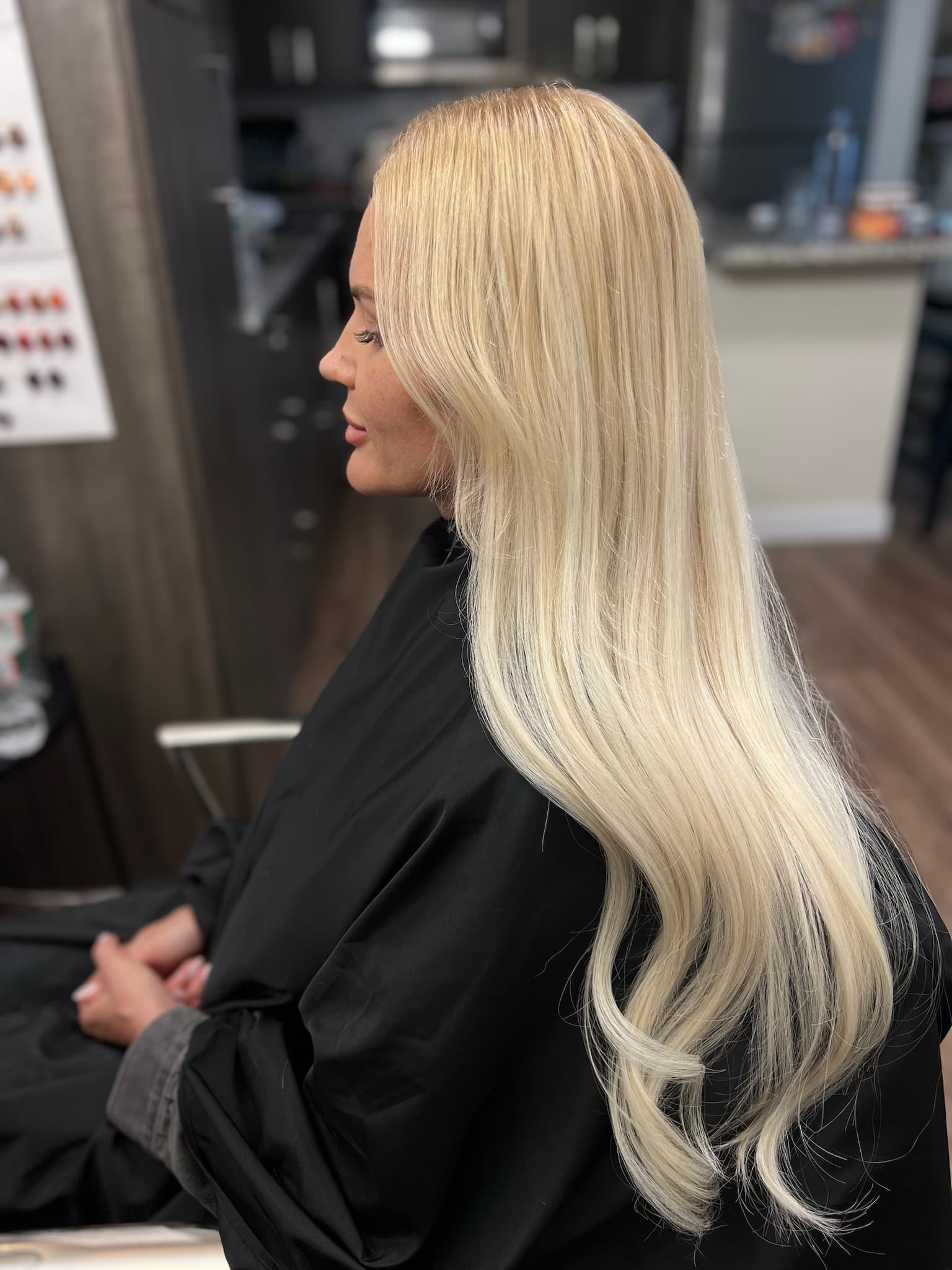 Corrective color from banding to even tone